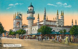 La Mezquita Rangún, c1888
