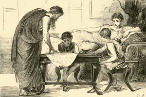 La madre de los Gracos, 1890 de Unbekannt
