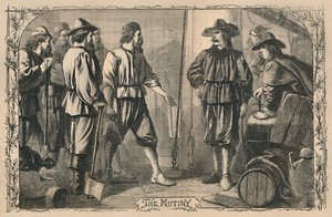 El motín, c. 1870 de Unbekannt