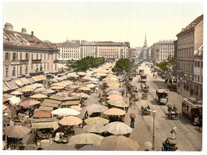 El Naschmarkt, Viena de Unbekannt