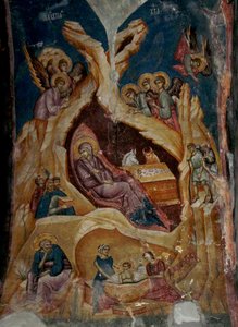 La Natividad de Cristo, siglo XIV de Unbekannt