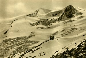 La Neue Prager Hütte, montaña Großvenediger, Tirol, Austria