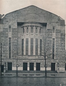 El nuevo teatro Hebbel, Berlín, c1908