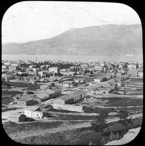 La nueva ciudad, Corinto, Grecia, finales del siglo XIX o principios del XX de Unbekannt