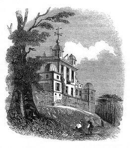 El Observatorio de Greenwich, 1836 de Unbekannt