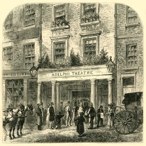 El Viejo Teatro Adelphi, 1881 de Unbekannt