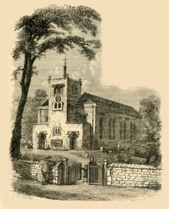 La Capilla Vieja, Highgate, 1830, c1876