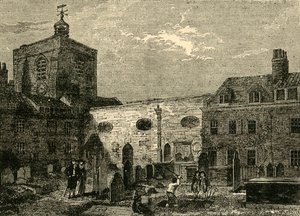 La vieja iglesia de St. James, Clerkenwell, c1872 de Unbekannt