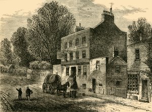 The Old Crown Inn, Highgate, 1830, c1876