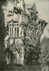 La vieja casa en Blois, siglo XIX, 1902 de Unbekannt