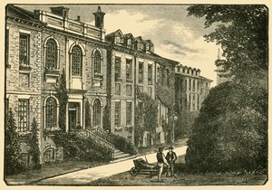 La vieja casa, desde el jardín del maestro, 1898 de Unbekannt