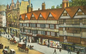 Las casas antiguas, Holborn, Londres, c1910 de Unbekannt