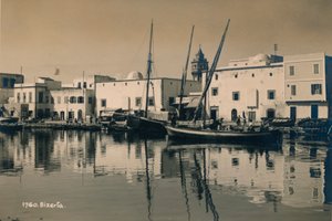 El viejo puerto de Bizerta, Túnez, 1936 de Unbekannt