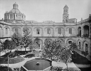 El antiguo convento de San Hipólito, Ciudad de México de Unbekannt