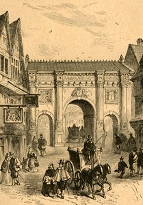 El viejo Templo de Madera de Bar, 1897 de Unbekannt