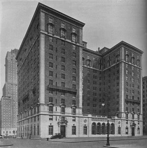 El Hotel Park Lane, Ciudad de Nueva York, 1924