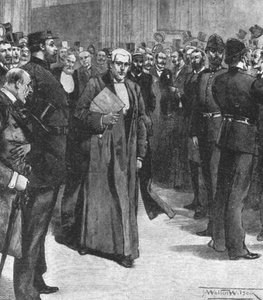 El paso del proyecto de ley de autonomía del Parlamento a la Cámara de los Lores, 2 de septiembre de 1893 de Unbekannt