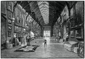 La Galería de Imágenes, Castillo de Kilkenny, siglo XIX de Unbekannt