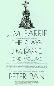Las obras de J.M. Barrie en un volumen, 1928