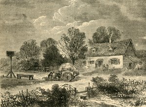 El arado en Kensal Green, 1830, c1876 de Unbekannt