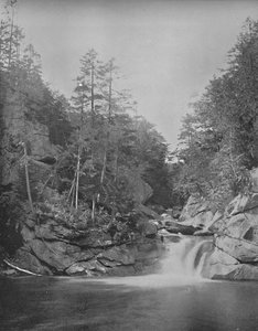 La piscina, Franconia Range, Montañas Blancas, c1897 de Unbekannt