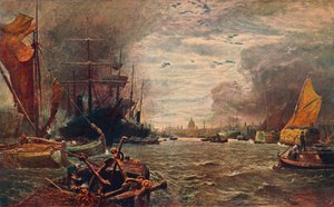 El estanque de Londres de Unbekannt