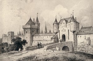 La Porte St Honoré en el siglo XIII, 1915 de Unbekannt