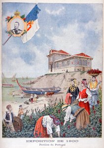 El pabellón portugués en la Exposición Universal de 1900, París, 1900 de Unbekannt