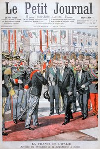 El Presidente de la República de Francia en Roma, 1904 de Unbekannt
