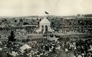 La proclamación de la Commonwealth de Australia en Sídney el 1 de enero de 1901, c1930 de Unbekannt