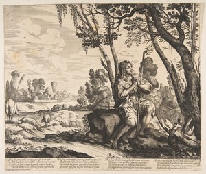 El hijo pródigo cuidando cerdos, ca. 1636
