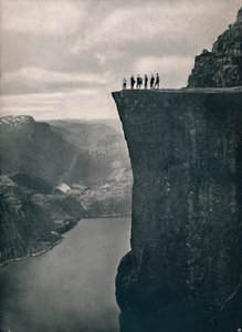 El Púlpito en Lysefjord, 1914