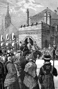 La Reina abriendo el Parlamento, 1846, 1900 de Unbekannt