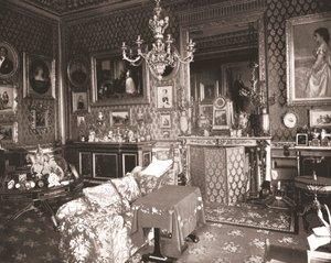 Sala de estar de la Reina, Castillo de Windsor, Berkshire, 1894