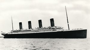 El RMS Titanic saliendo de Southampton, 10 de abril de 1912 de Unbekannt