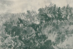El Barranco en Waterloo, 1815, 1896