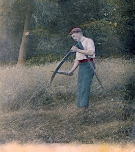 El segador, c1900