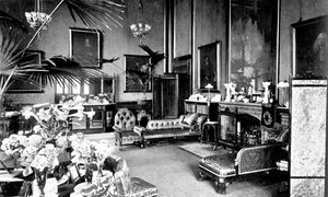 El Salón Rojo en la Casa del Portavoz, Palacio de Westminster, Londres, c1905 de Unbekannt