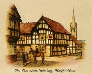 El León Rojo, Weobley, Herefordshire