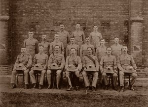 La Policía Regimental del 1er Royal Munster Fusiliers, Rangún, Birmania, 1913 de Unbekannt
