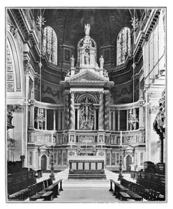 El Retablo en la Catedral de San Pablo, 1901 de Unbekannt