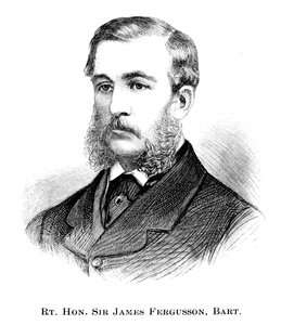 El Muy Honorable Sir James Fergusson, 1886 de Unbekannt