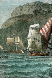 La Roca de Gibraltar, c1880 de Unbekannt