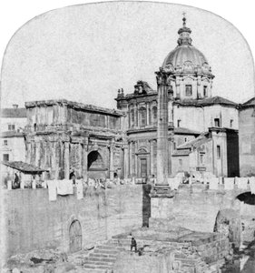 El Foro Romano, Roma, Italia, principios del siglo XX de Unbekannt