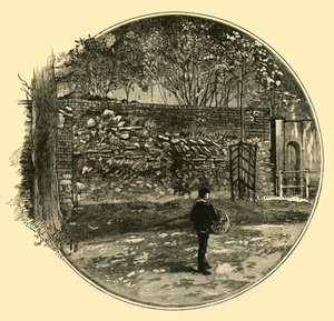 El Muro Romano en Dorchester, 1898