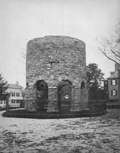 La Torre Redonda en Newport, c1892