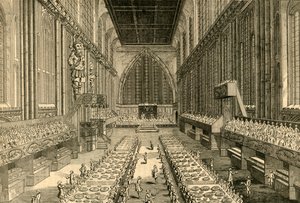 El Banquete Real en Guildhall, 1761 de Unbekannt