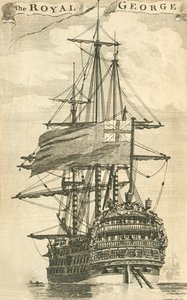 El Royal George, 1756 de Unbekannt