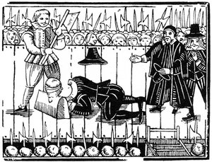 El martirio real, de una balada de 1648