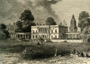 La Escuela Naval Real, Greenwich, c. 1878